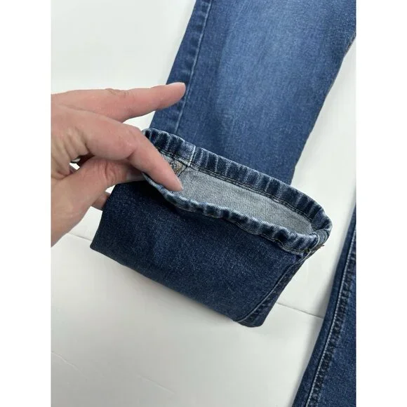 Mott & Bow Women’s Boyfriend Jeans Size 29 Medium Wash Blue Stretch 29x30 - Picture 6 of 16